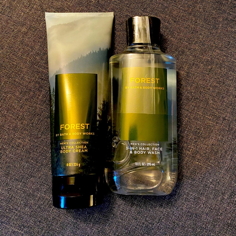 Bath & Body works Mens Forest duo